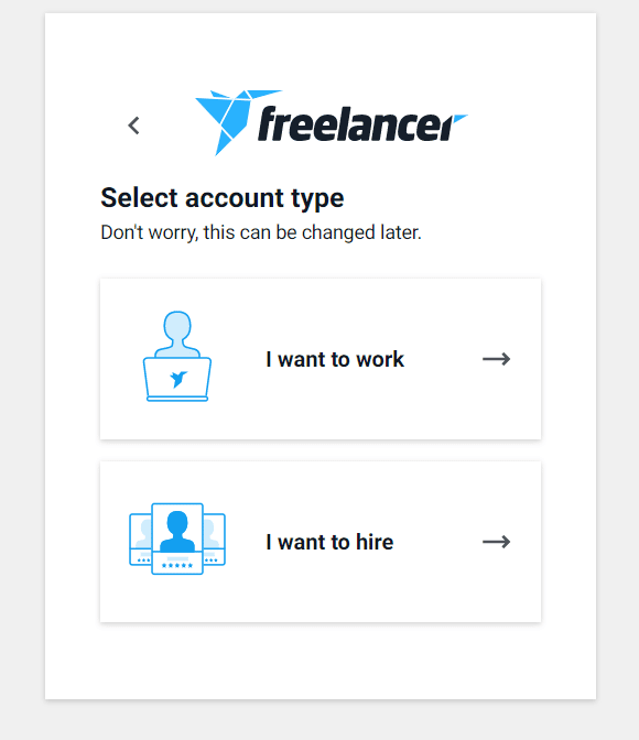 خطوات إنشاء حساب على موقع فريلانسر Freelancer