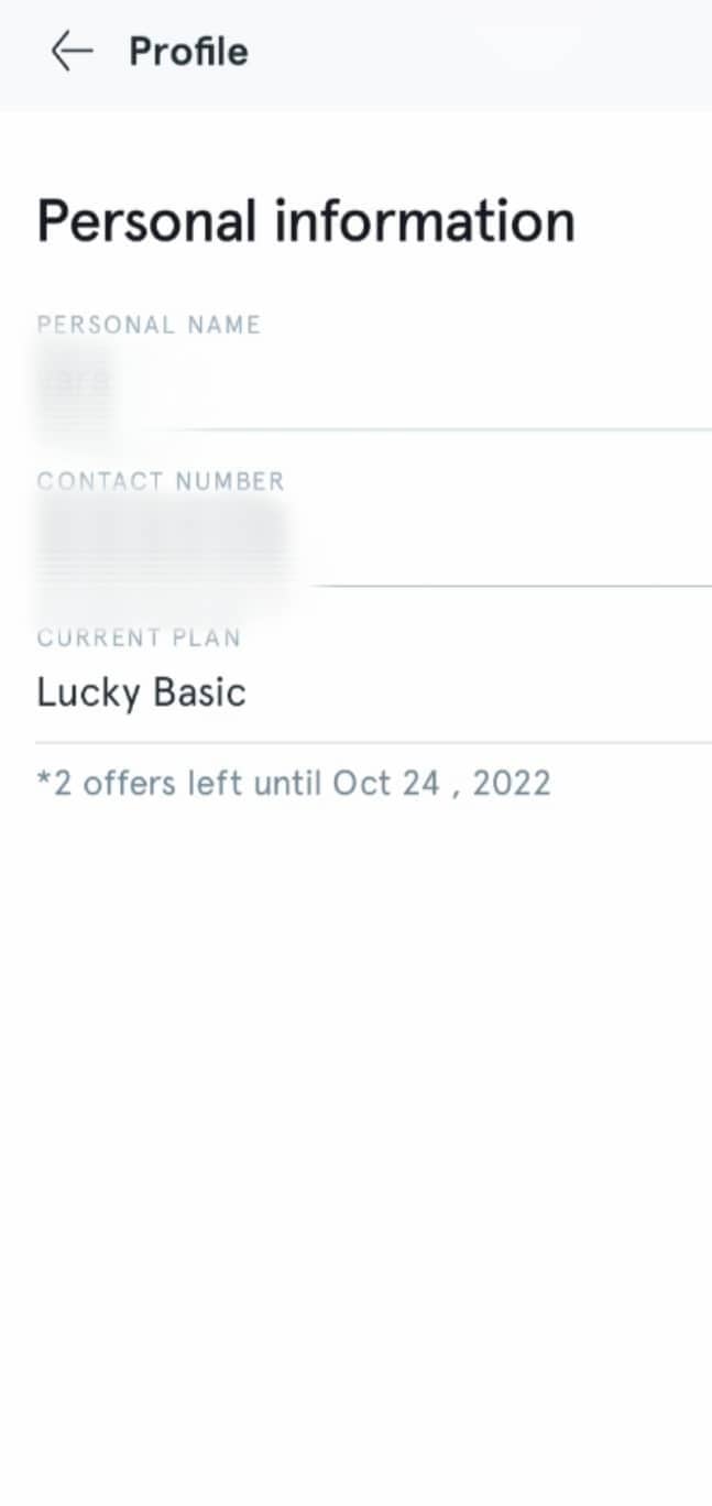 خطوات إنشاء حساب على Lucky