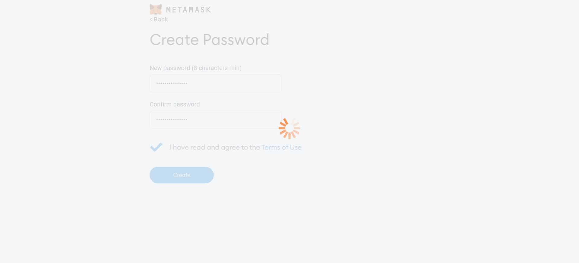 خطوات إنشاء محفظة Metamask