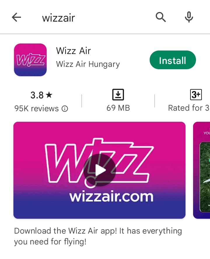خطوات إنشاء حساب على Wizzair