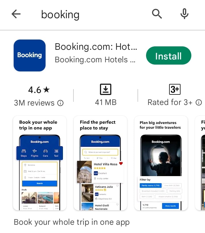 خطوات إنشاء حساب على Booking