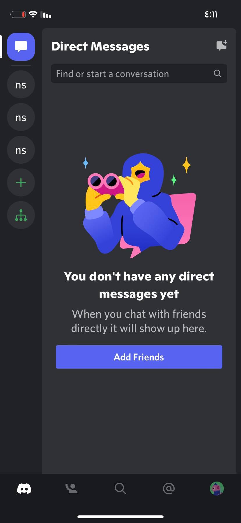 إنشاء دردشة صوتية على Discord