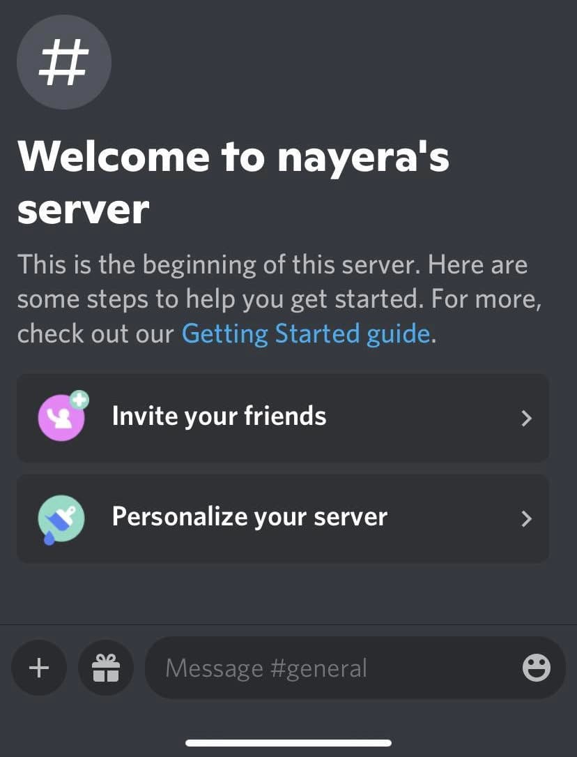 خطوت إنشاء دعوة للأصدقاء على Discord