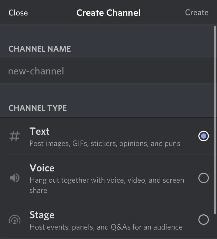 خطوات إنشاء قناة AFK على خادم Discord