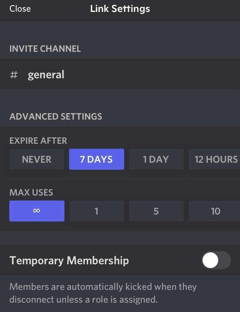 خطوت إنشاء دعوة للأصدقاء على Discord