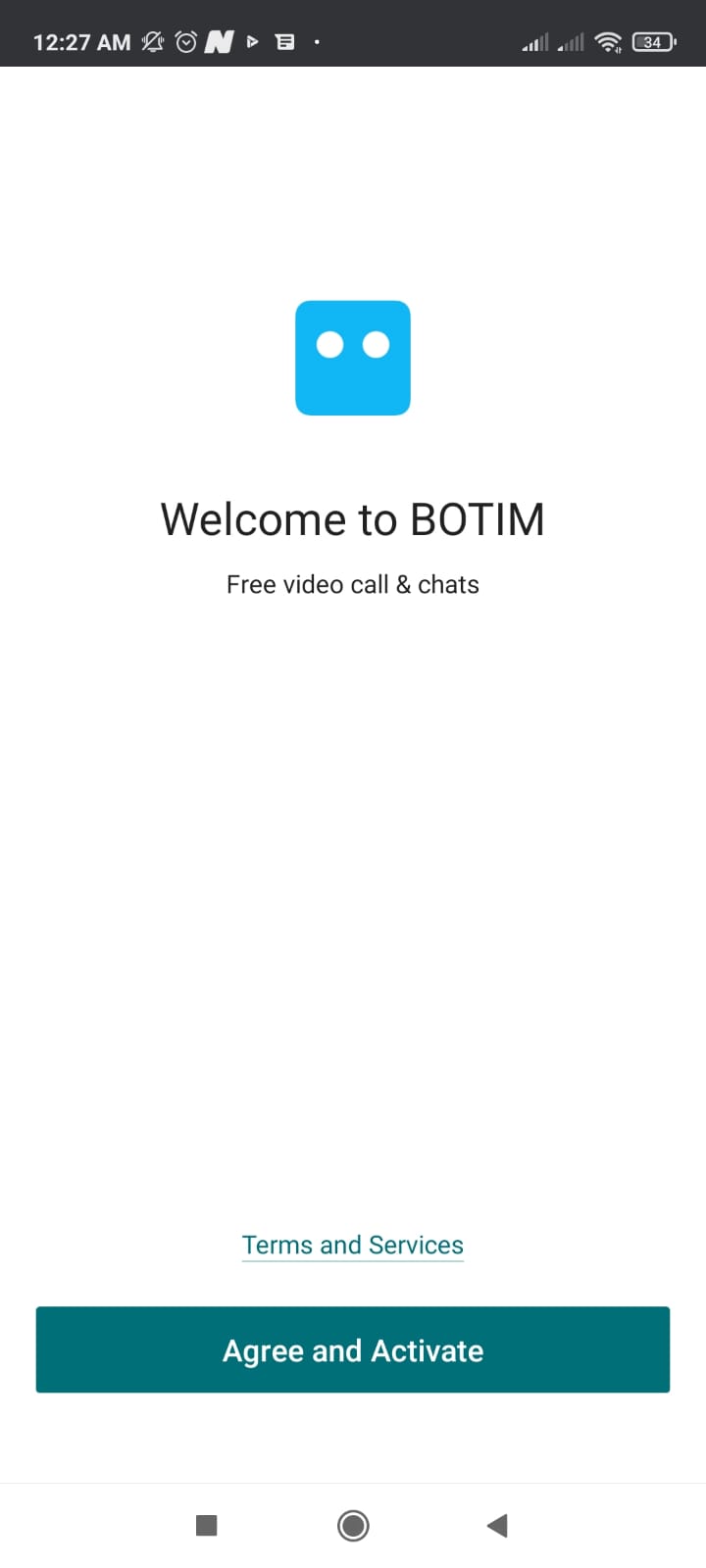 خطوات إنشاء حساب على botim