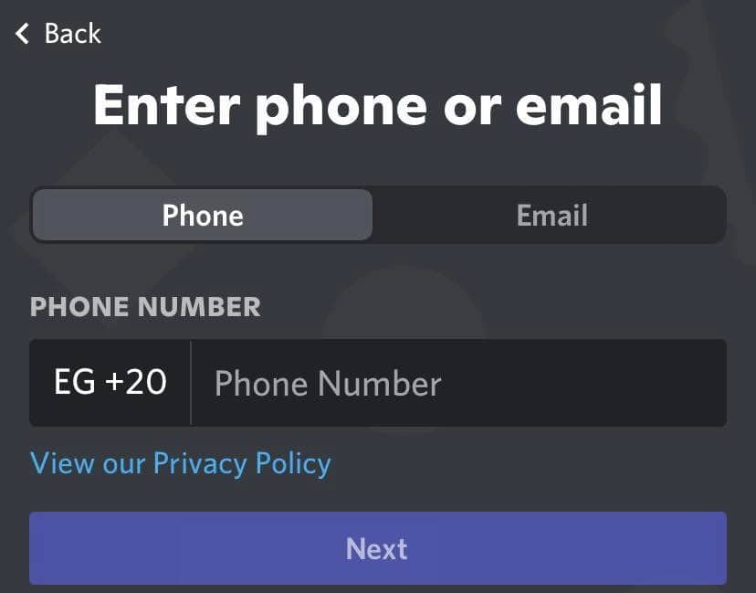 خطوات إنشاء حساب على تطبيق Discord