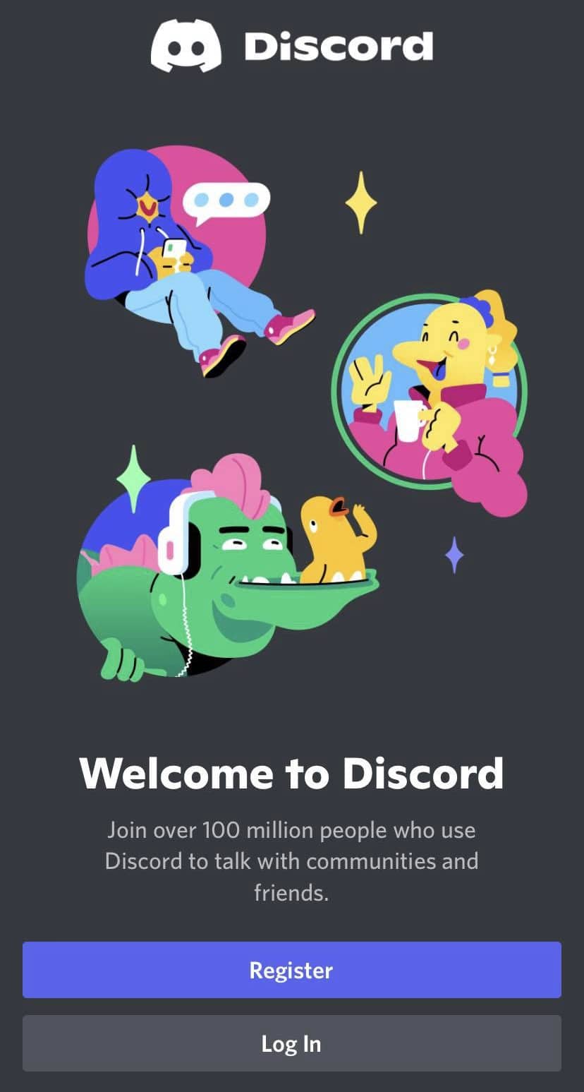 خطوات إنشاء حساب على تطبيق Discord