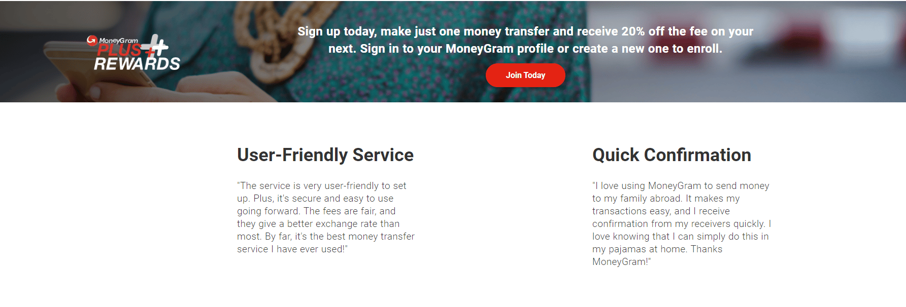 خطوات إنشاء حساب على MoneyGram