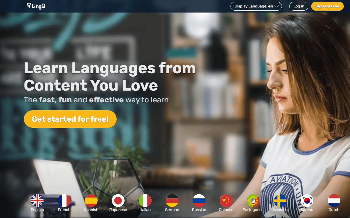 خطوات إنشاء حساب على LingQ