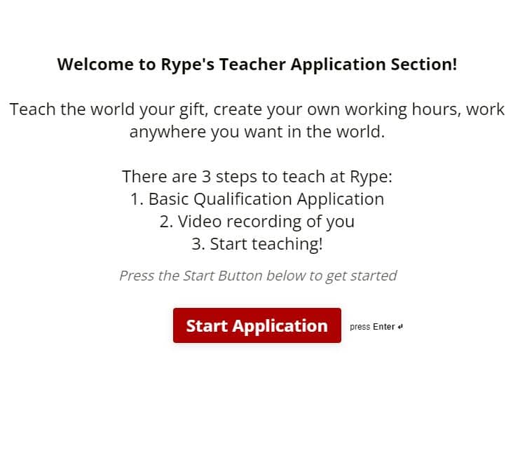 خطوات إنشاء حساب على rype