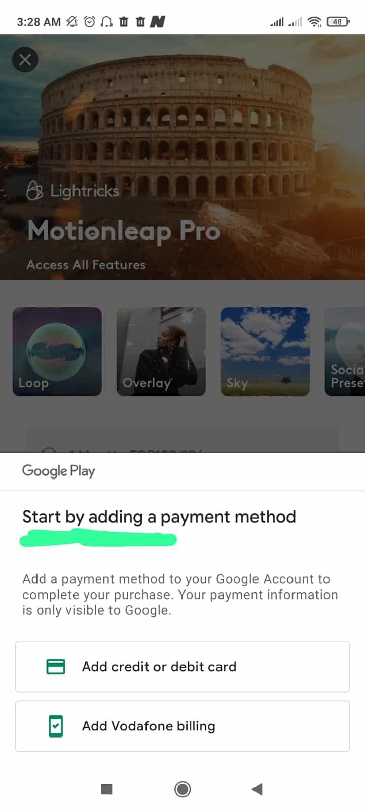 خطوات إنشاء حساب على motionleap