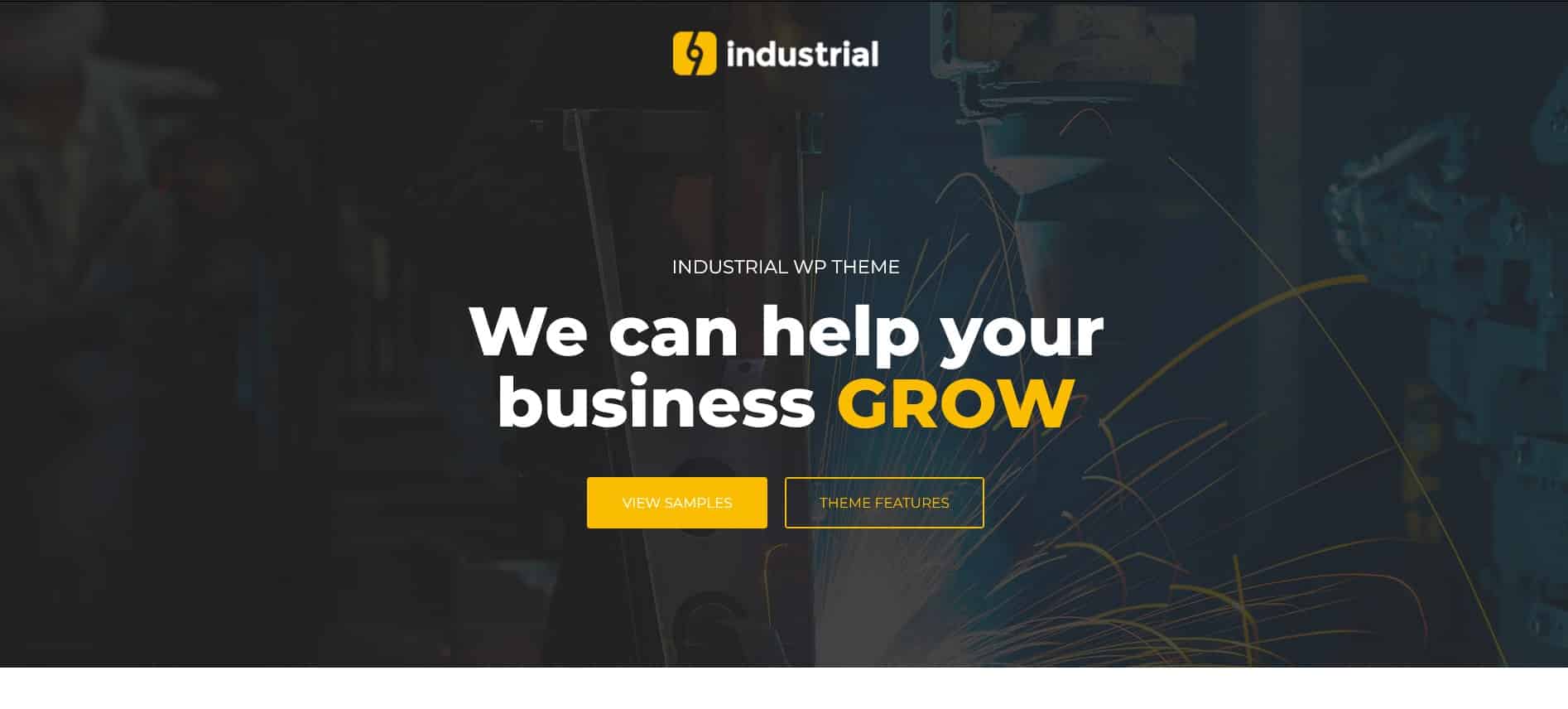 قالب ووردبريس Industrial