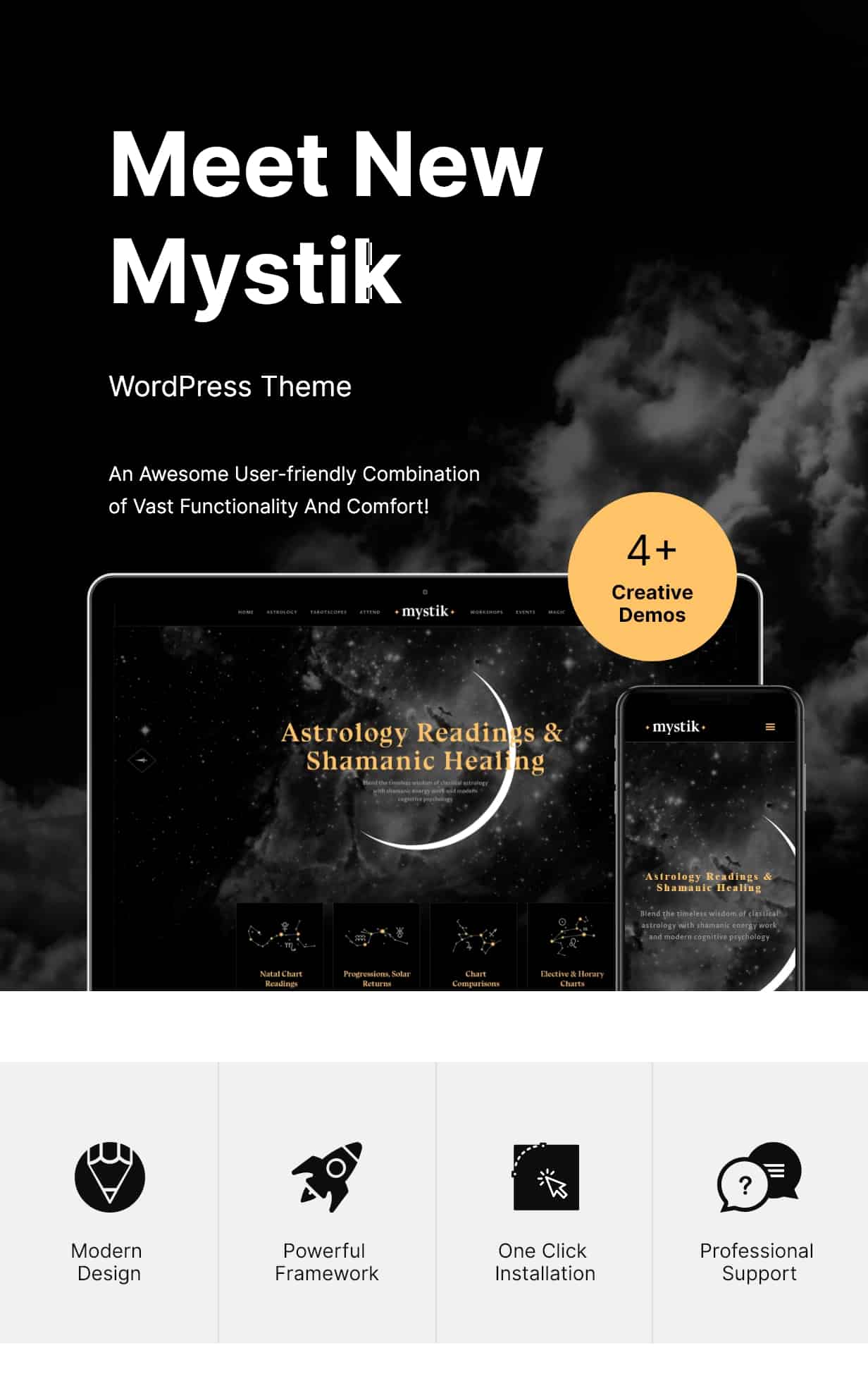 قالب ووردبريس Mystik