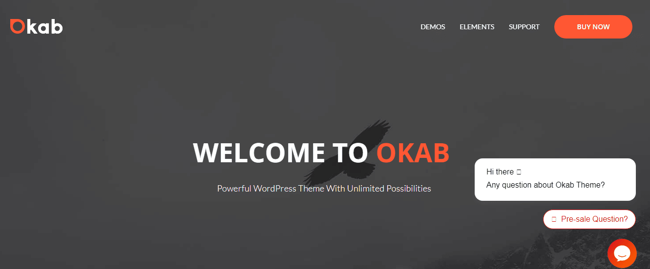 قالب ووردبريس Okab