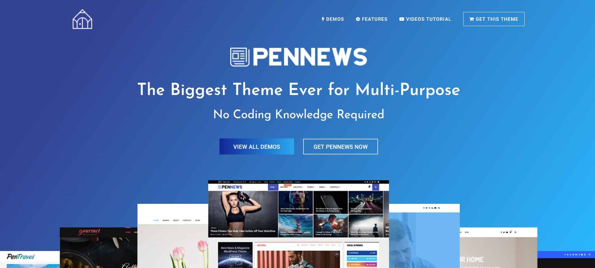 قالب ووردبريس PenNews