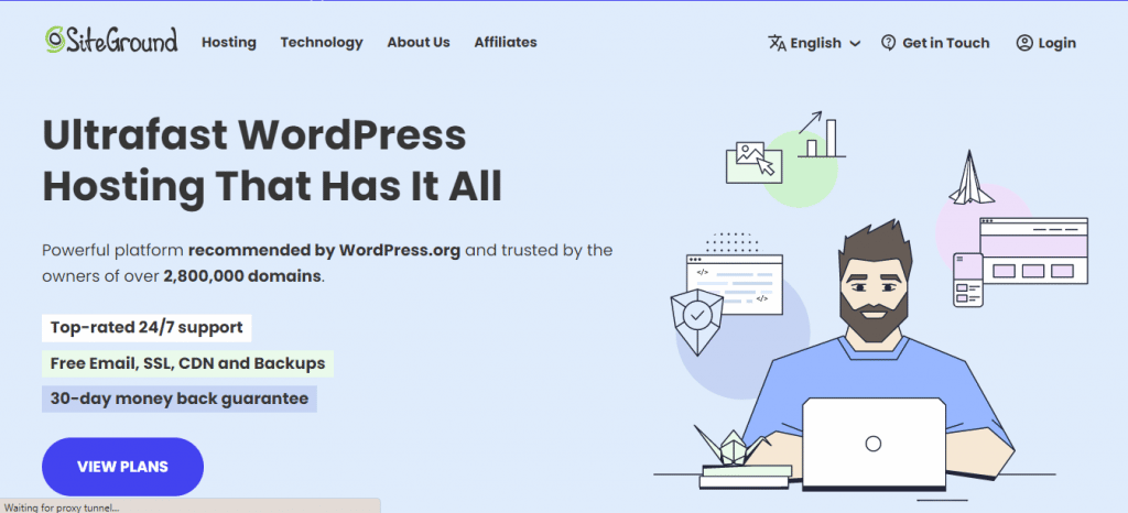 شركة Siteground