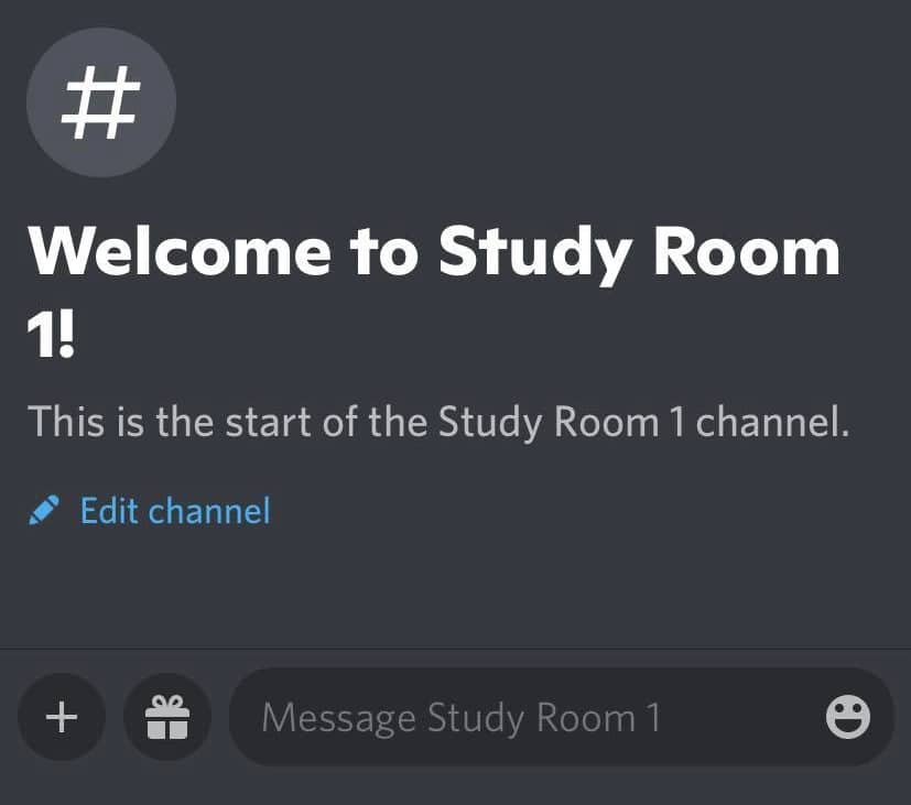 إنشاء دردشة نصية في قناة صوتية على Discord