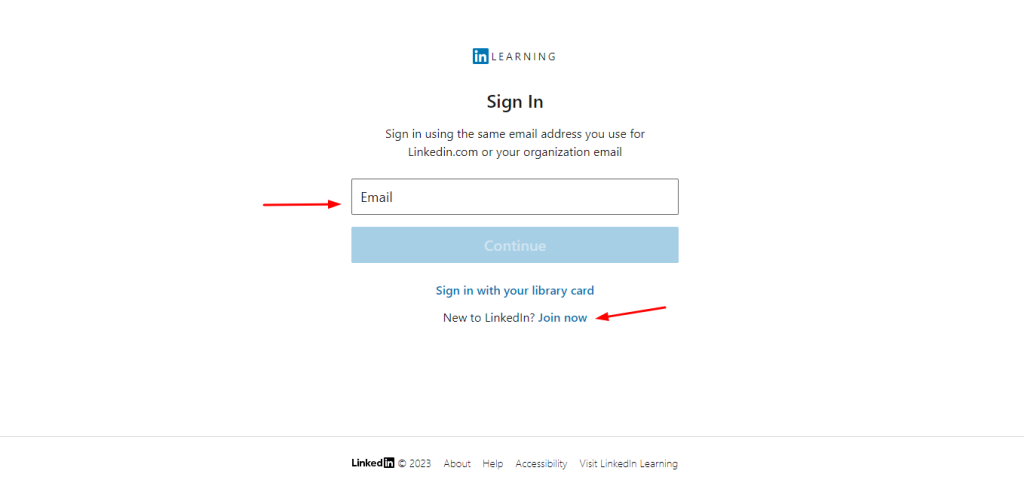خطوات إنشاء حساب على لينكد إن ليرننج Linkedin Learning